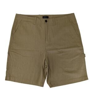 Saturdays New York City‎ Tan Beige Chino Shorts Men's 36 100% Cotton Carpenter